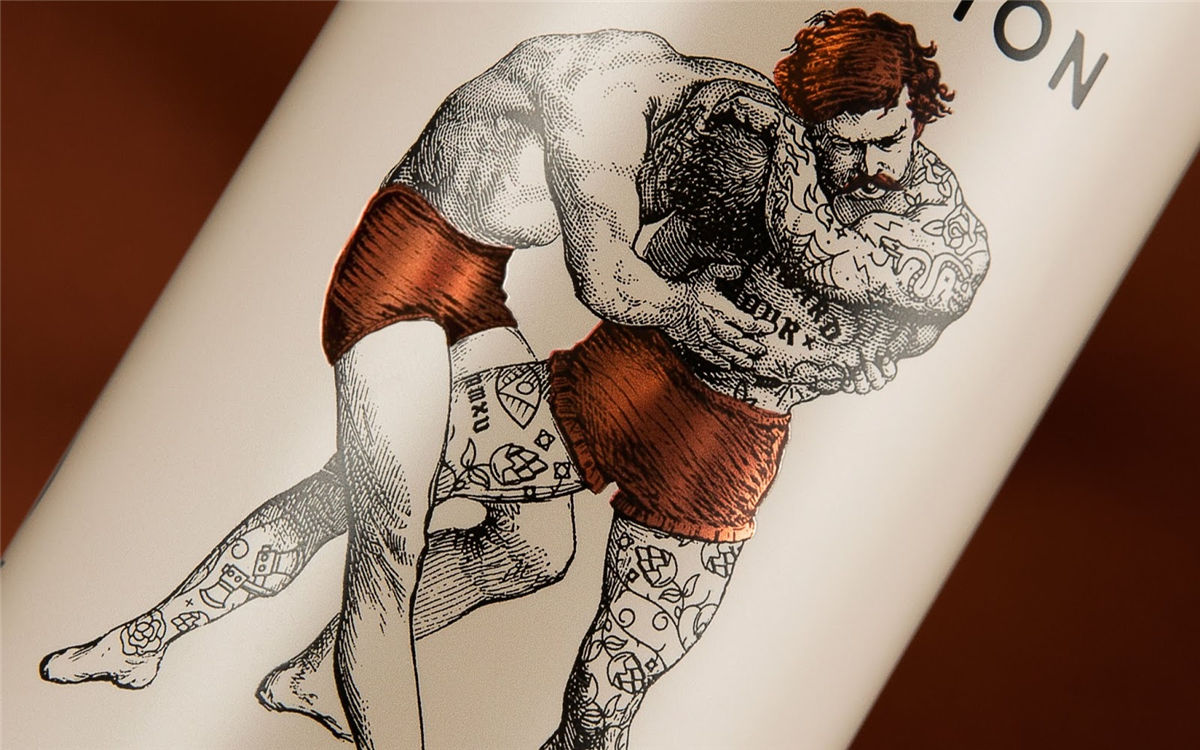 啤酒包裝設(shè)計設(shè)計欣賞(圖4)