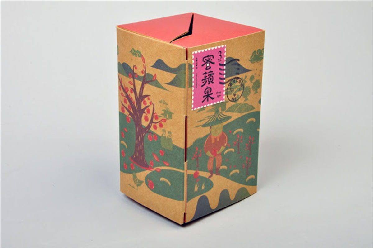 洛川蘋果包裝設計參考(圖3) 洛川蘋果包裝設計參考(圖3)