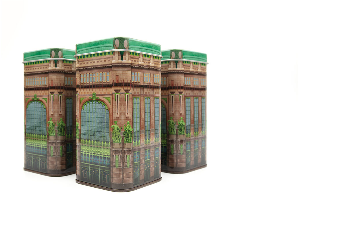 茶葉鐵罐包裝設計(圖1) 茶葉鐵罐包裝設計(圖1)