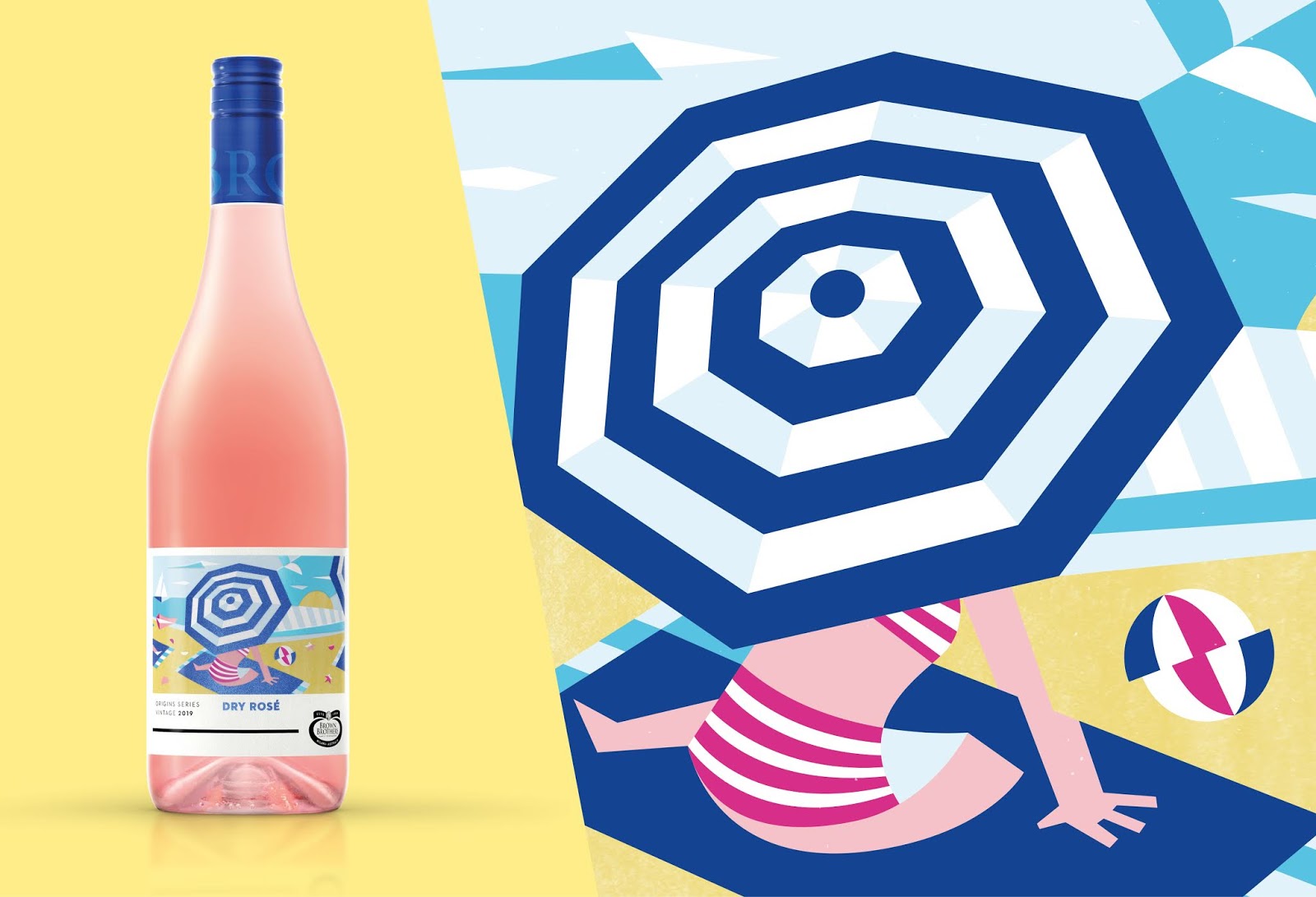 葡萄酒包裝設(shè)計采用時尚插畫風格(圖4)