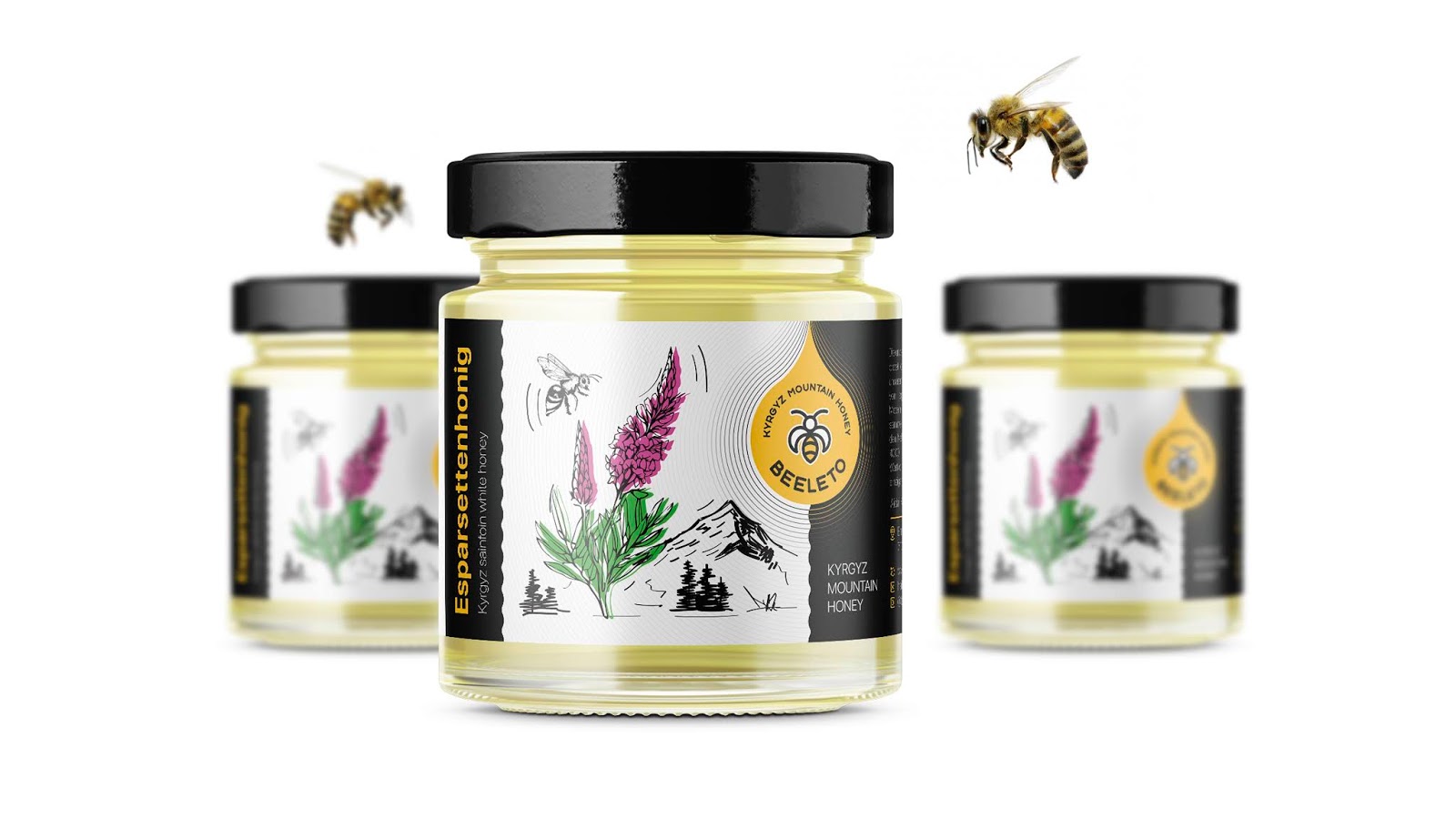 珠海蜂蜜包裝設計來自大山(圖2)