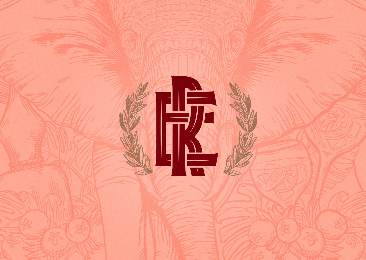 Gin Elefante Rojo杜松子酒包裝設(shè)計(jì)(圖6) Gin Elefante Rojo杜松子酒包裝設(shè)計(jì)(圖6)