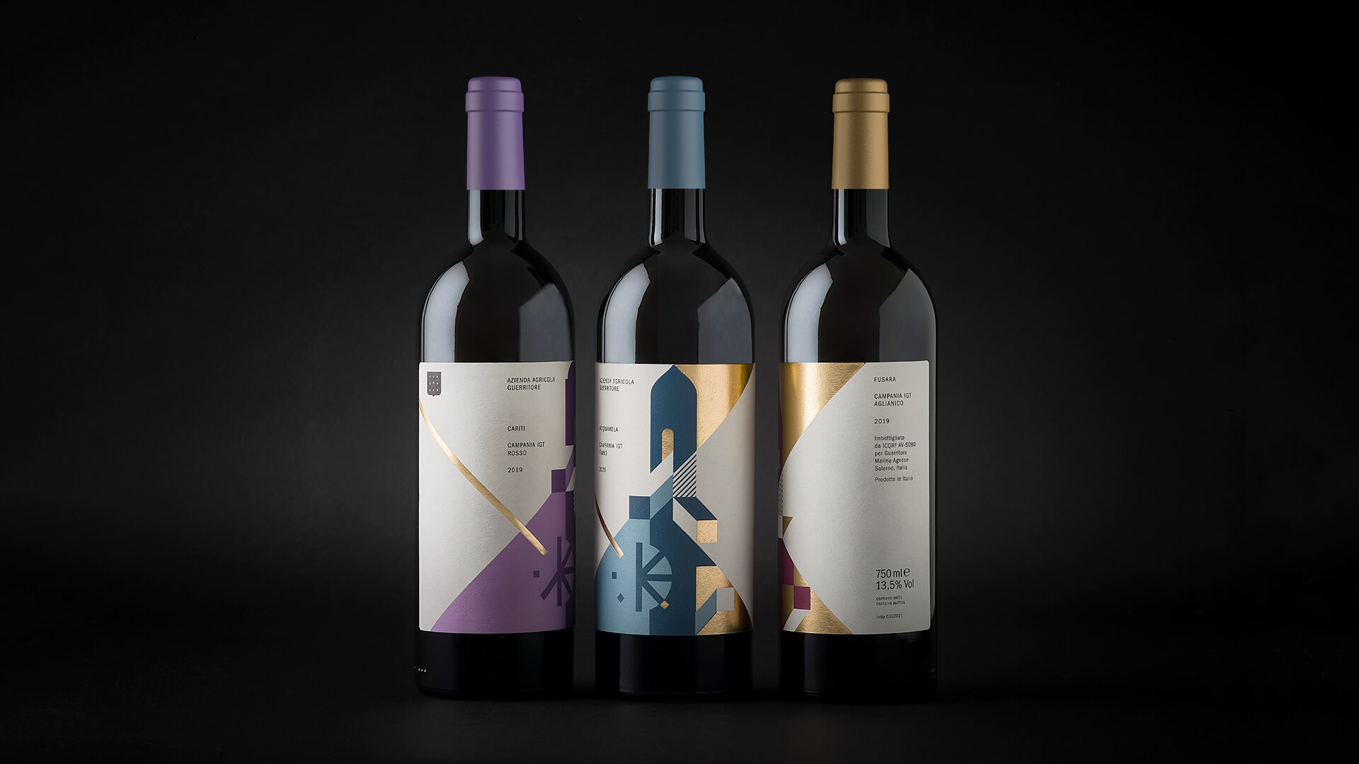 時(shí)尚簡(jiǎn)約的葡萄酒包裝設(shè)計(jì)(圖6)