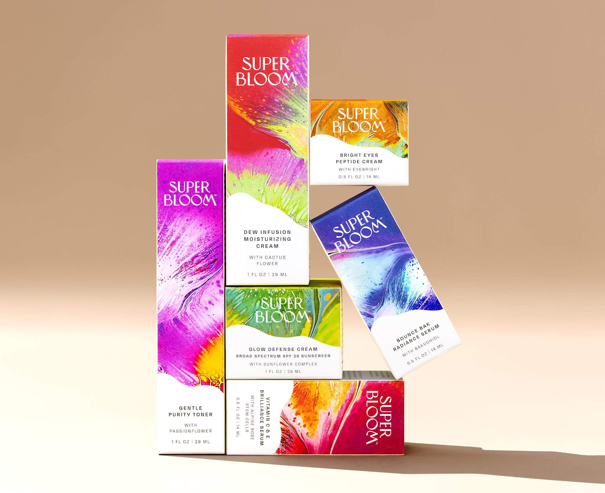 超級(jí)綻放化妝品包裝設(shè)計(jì)(圖5) 超級(jí)綻放化妝品包裝設(shè)計(jì)(圖5)