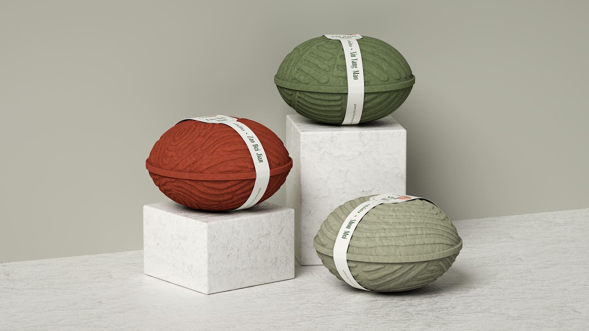 紙漿壓模做的茶葉包裝非常環(huán)保(圖5)