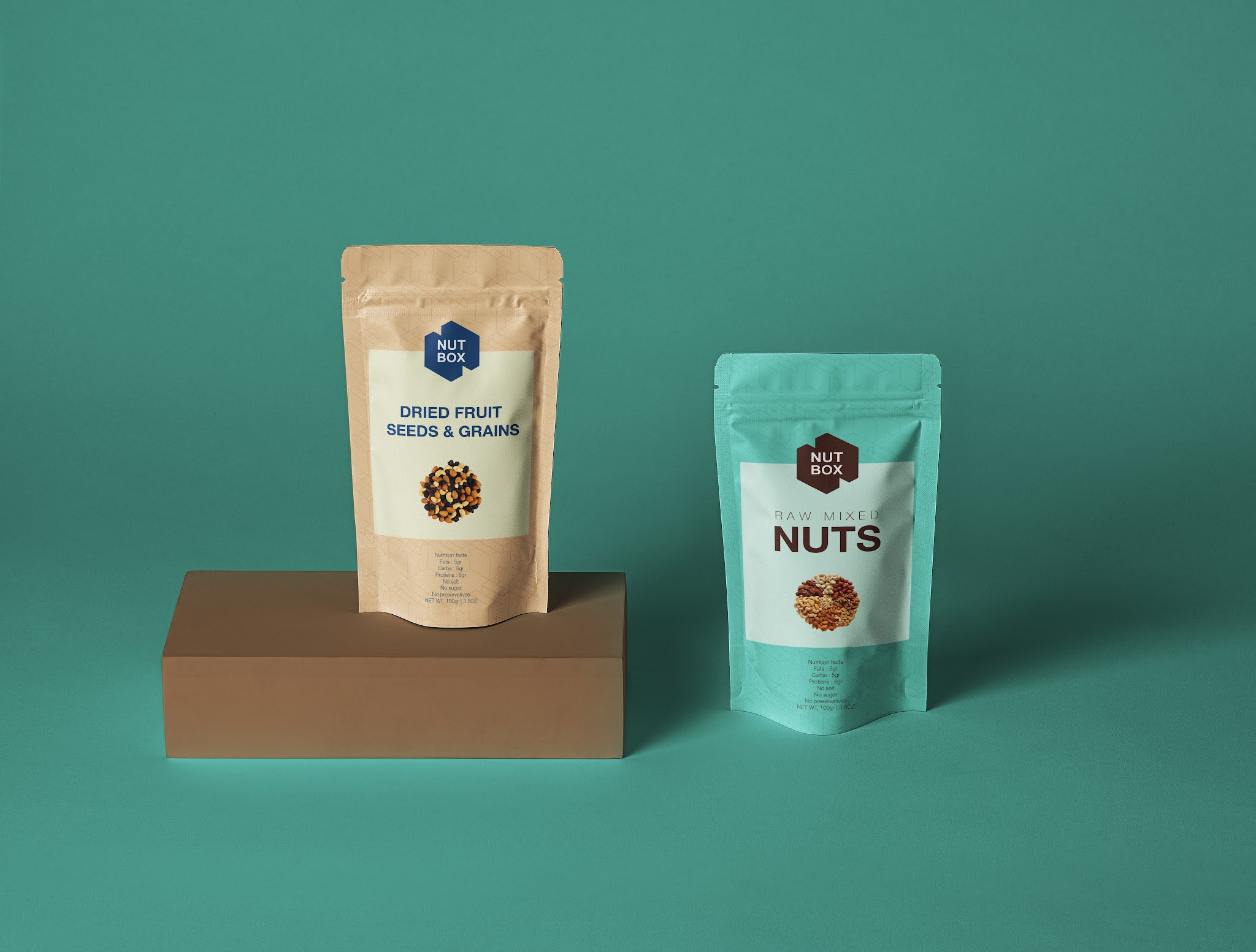 Nutbox網(wǎng)上商店零食包裝設(shè)計(圖2)