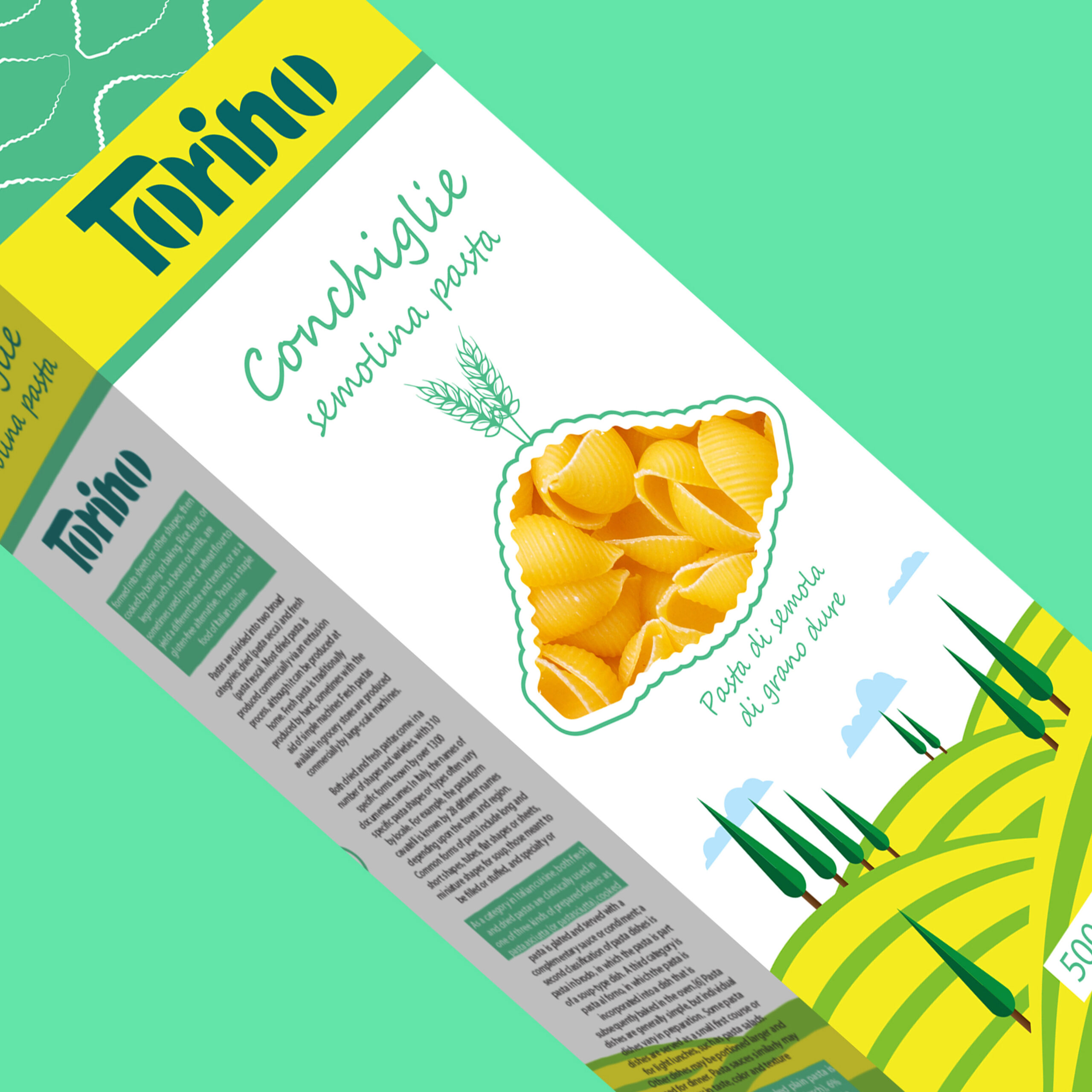 帶插畫的意大利面包裝這樣設(shè)計(jì)(圖2)