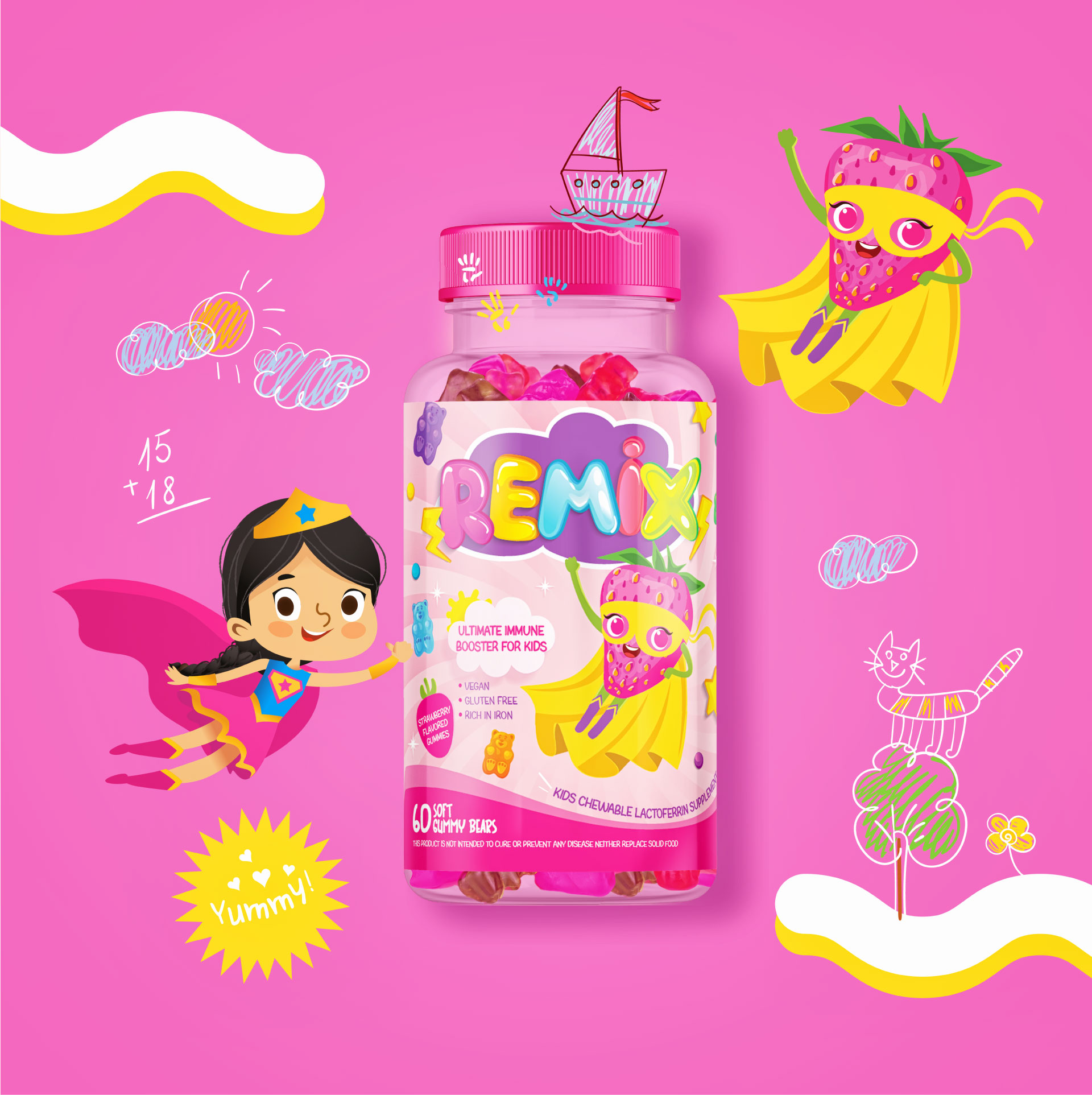 兒童保健食品包裝設計(圖4) 兒童保健食品包裝設計(圖4)