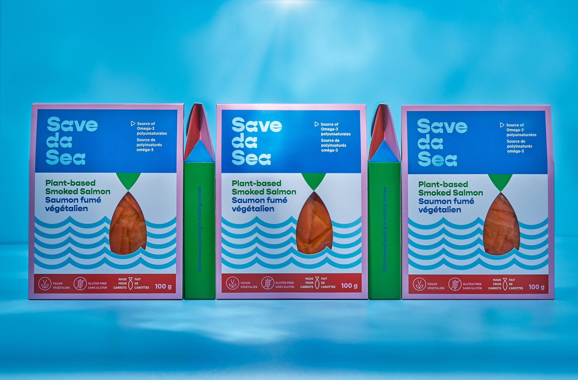 煙熏三文魚的包裝設(shè)計(圖2) 煙熏三文魚的包裝設(shè)計(圖2)