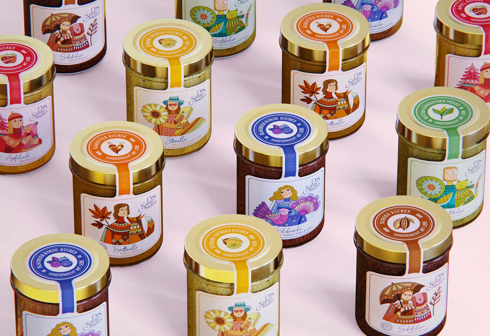 玻璃瓶中的蛋糕創(chuàng)意包裝設(shè)計(jì)(圖9) 玻璃瓶中的蛋糕創(chuàng)意包裝設(shè)計(jì)(圖9)