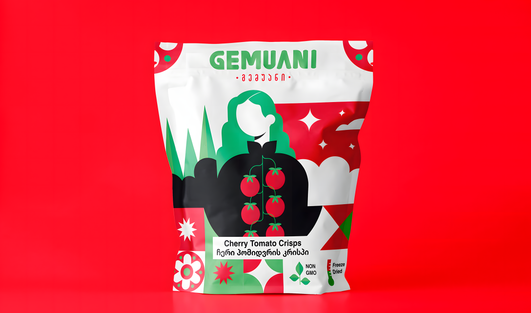 冷凍干果脆片零食包裝設(shè)計欣賞(圖4)