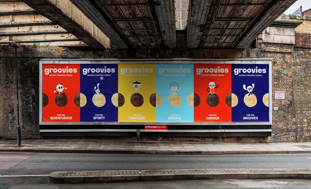 可愛(ài)的插圖在麥片包裝上這樣設(shè)計(jì)很有趣(圖2)