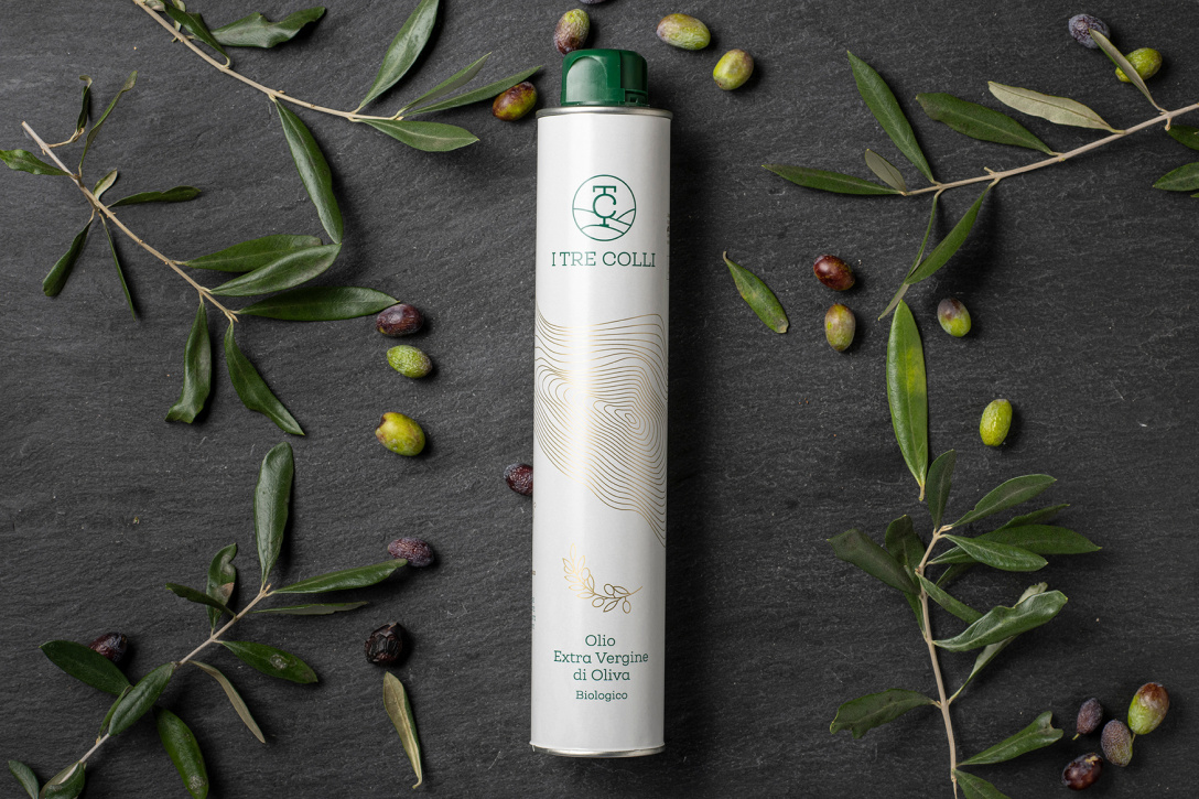 I TRE COLLI橄欖油包裝設(shè)計(jì)欣賞(圖5)