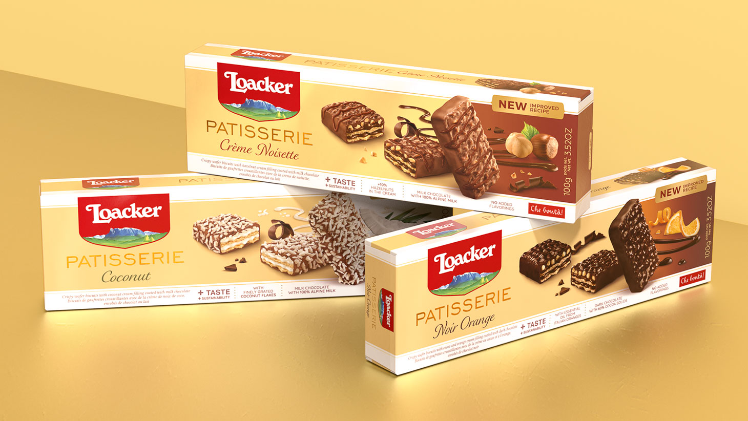 Loacker多樣化糕點小吃視覺包裝設(shè)計(圖4) Loacker多樣化糕點小吃視覺包裝設(shè)計(圖4)