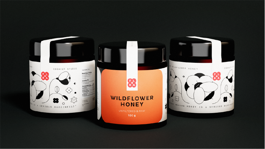 蜂蜜創(chuàng)意包裝設(shè)計(jì)參考(圖3)