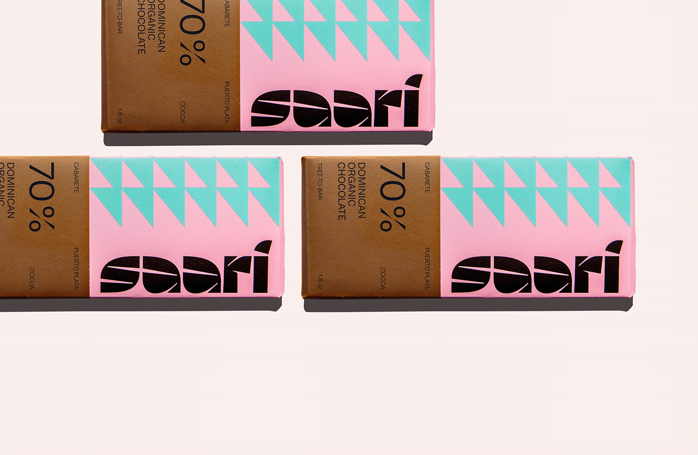 Saari 巧克力品牌視覺包裝設(shè)計(jì) (圖2) Saari 巧克力品牌視覺包裝設(shè)計(jì) (圖2)