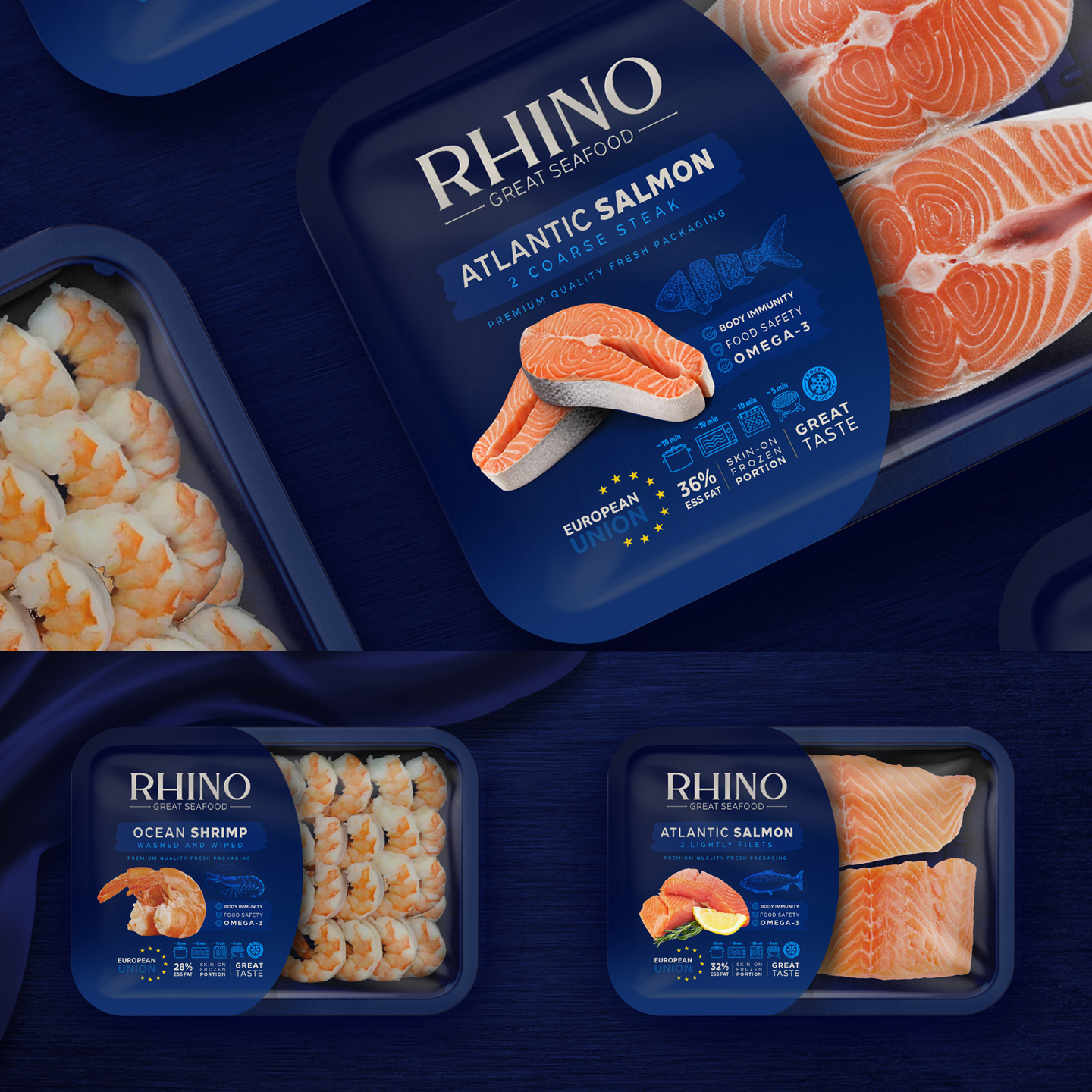 海鮮產(chǎn)品品牌視覺包裝設計這樣做(圖6) 海鮮產(chǎn)品品牌視覺包裝設計這樣做(圖6)