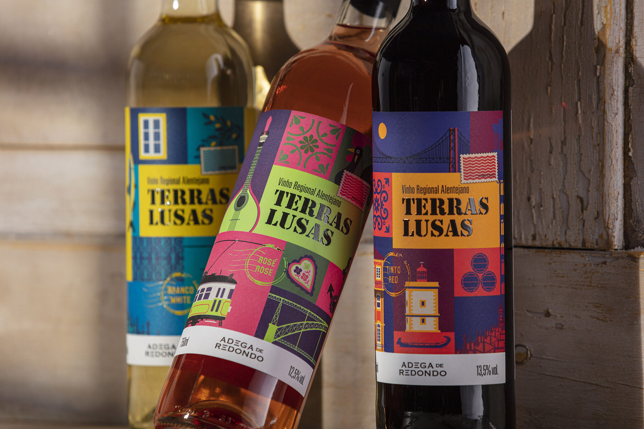 Terras Lusas葡萄酒包裝這樣設(shè)計(jì)(圖1) Terras Lusas葡萄酒包裝這樣設(shè)計(jì)(圖1)