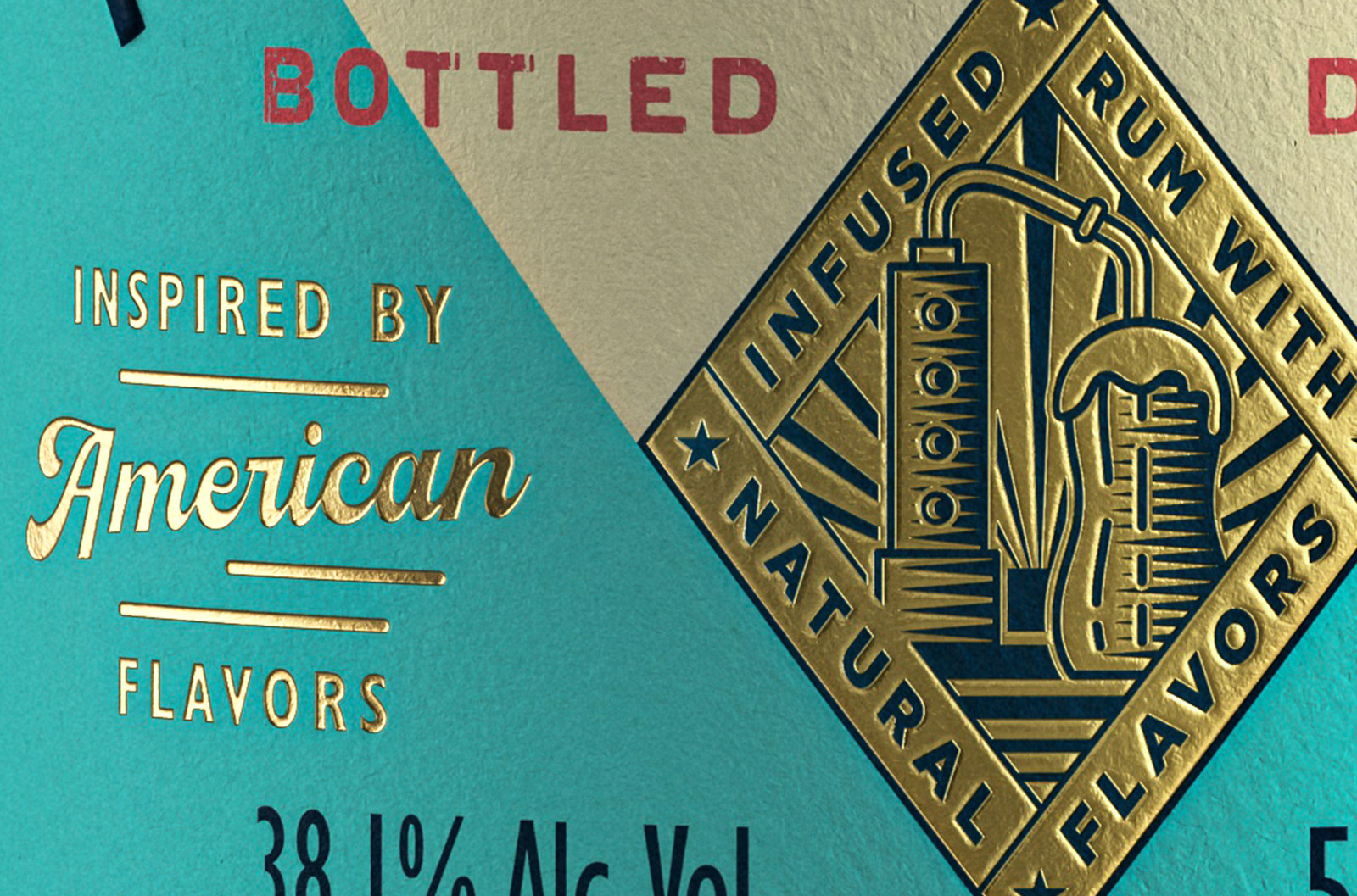 Razel朗姆酒的視覺品牌標(biāo)識和包裝設(shè)計(圖3) Razel朗姆酒的視覺品牌標(biāo)識和包裝設(shè)計(圖3)