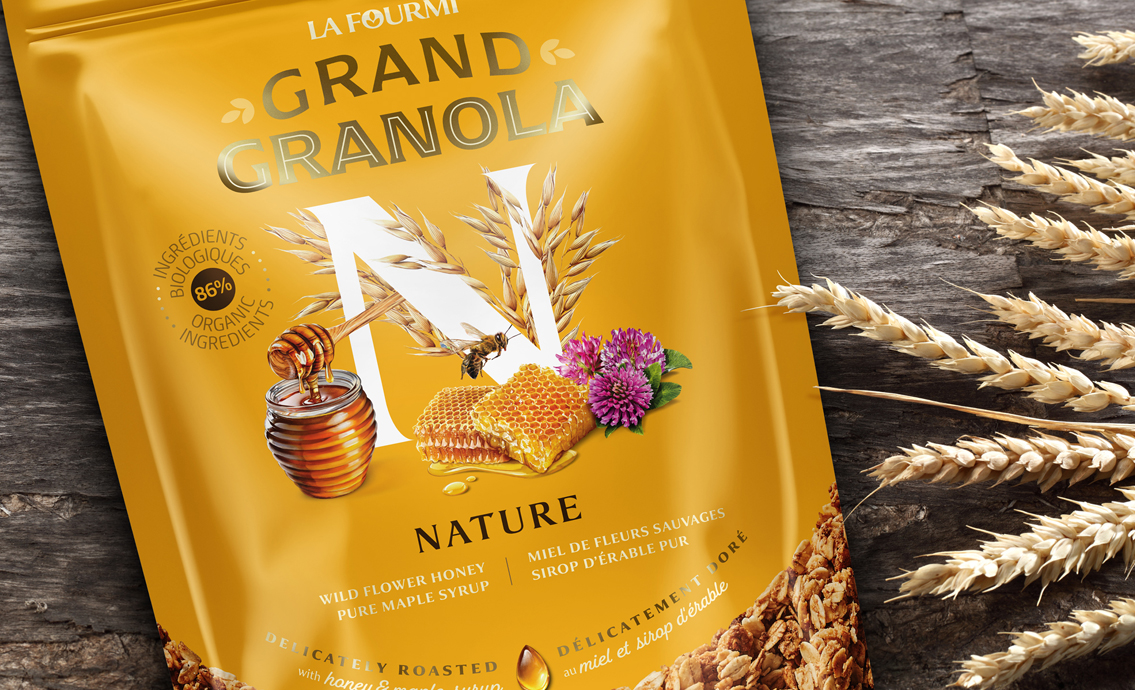 Grand Granola 麥片系列產(chǎn)品包裝設(shè)計(jì)(圖4) Grand Granola 麥片系列產(chǎn)品包裝設(shè)計(jì)(圖4)