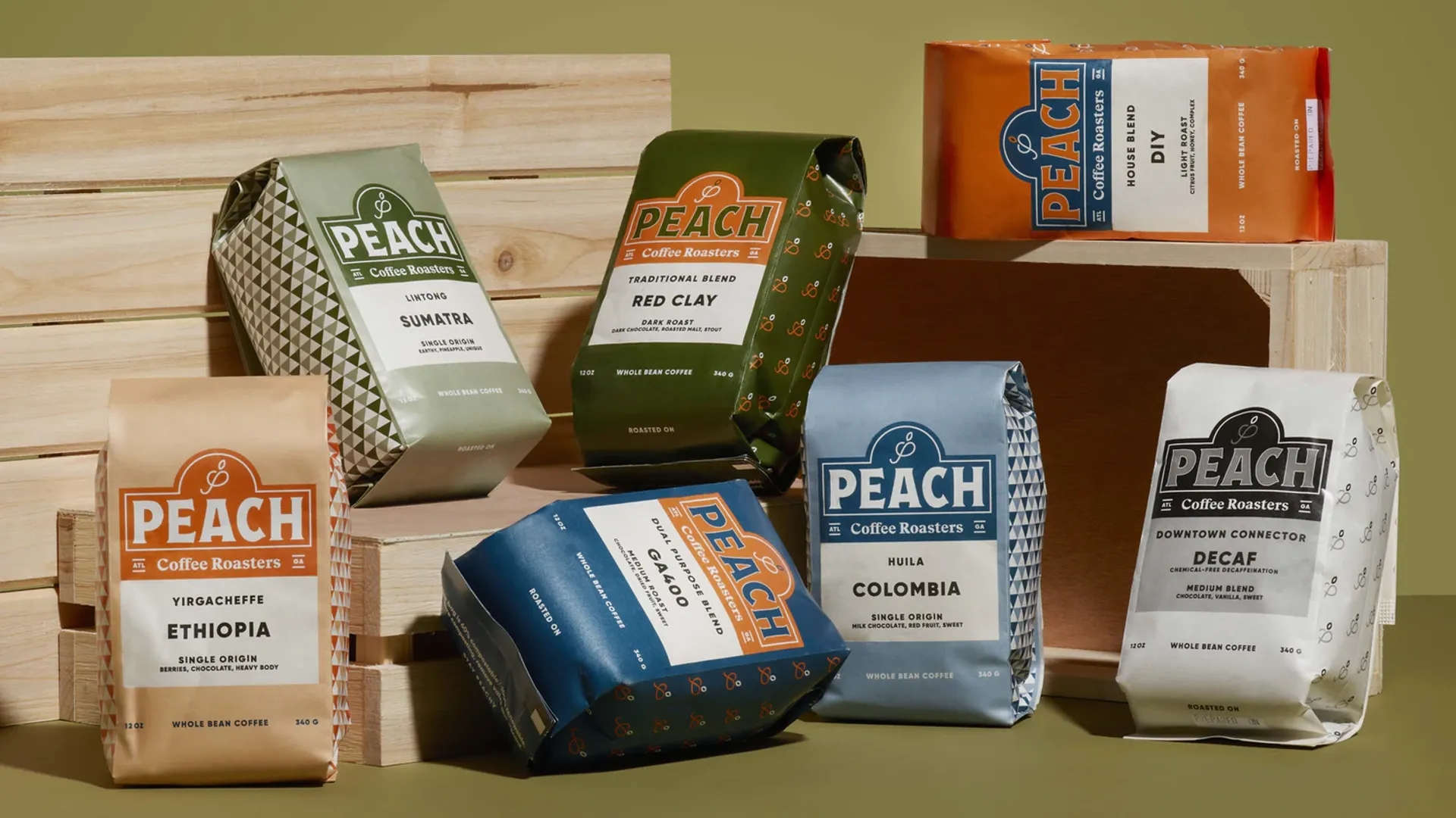 煥然一新的咖啡包裝設計在視覺上模仿了早期的農業(yè)(圖1) 煥然一新的咖啡包裝設計在視覺上模仿了早期的農業(yè)(圖1)