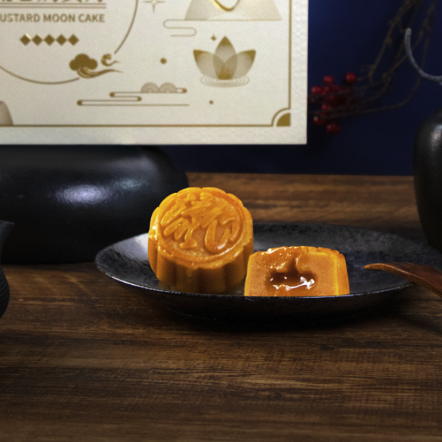 萌小姿 流心奶黃港式月餅 330g 禮盒裝包裝禮盒產(chǎn)品包裝創(chuàng)意設計欣賞(圖5)