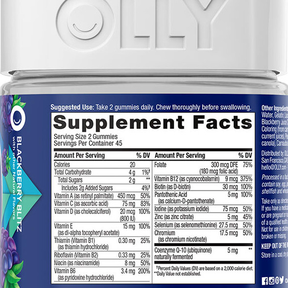 OLLY 男士復合維生素Q10 90粒保健產(chǎn)品包裝創(chuàng)意設計欣賞(圖5)