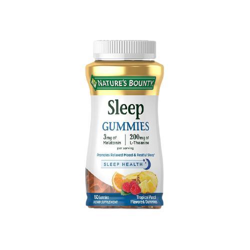 NATURES BOUNTY 自然之寶 褪黑素軟糖 60粒保健產(chǎn)品包裝創(chuàng)意設(shè)計(jì)欣賞(圖1)