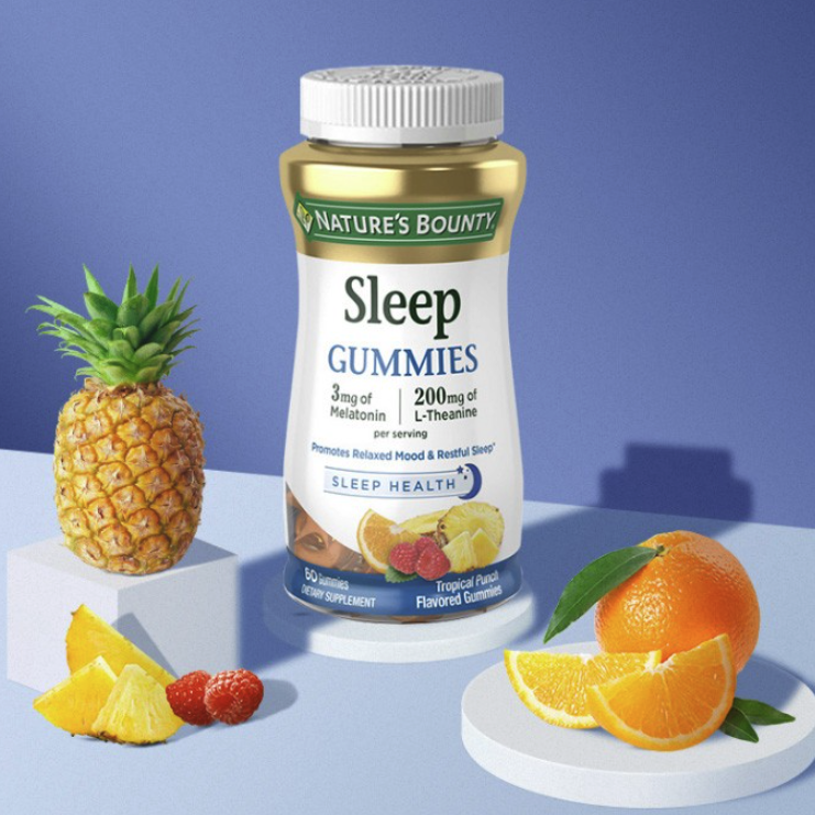 NATURES BOUNTY 自然之寶 褪黑素軟糖 60粒保健產(chǎn)品包裝創(chuàng)意設(shè)計(jì)欣賞(圖5)