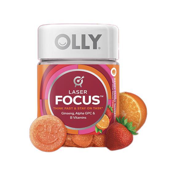 OLLY 注意力軟糖 36粒/瓶保健產(chǎn)品包裝創(chuàng)意設(shè)計(jì)欣賞(圖3)