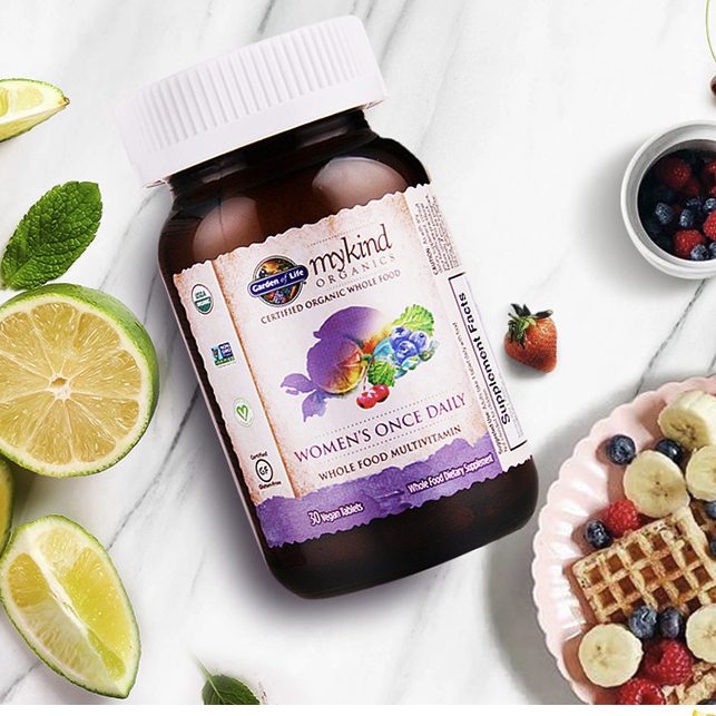 Garden of Life 生命花園 女士復(fù)合維生素  30片保健產(chǎn)品包裝創(chuàng)意設(shè)計(jì)欣賞(圖4)