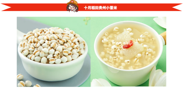SHI YUE DAO TIAN 十月稻田 貴州薏仁米 1kg創(chuàng)意包裝設(shè)計(jì)欣賞 (圖2) SHI YUE DAO TIAN 十月稻田 貴州薏仁米 1kg創(chuàng)意包裝設(shè)計(jì)欣賞 (圖2)