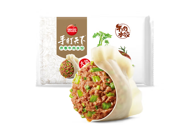 受歡迎的速凍水餃包裝袋設(shè)計排名作品欣賞(圖3)