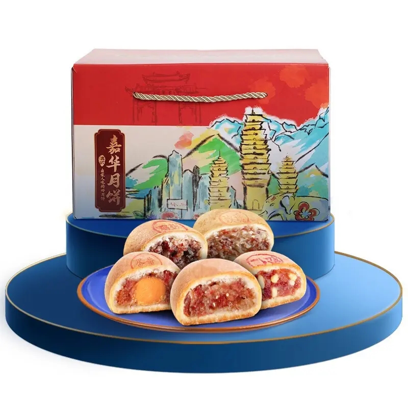 月餅禮盒包裝設(shè)計(jì)這五款銷量好(圖5) 月餅禮盒包裝設(shè)計(jì)這五款銷量好(圖5)