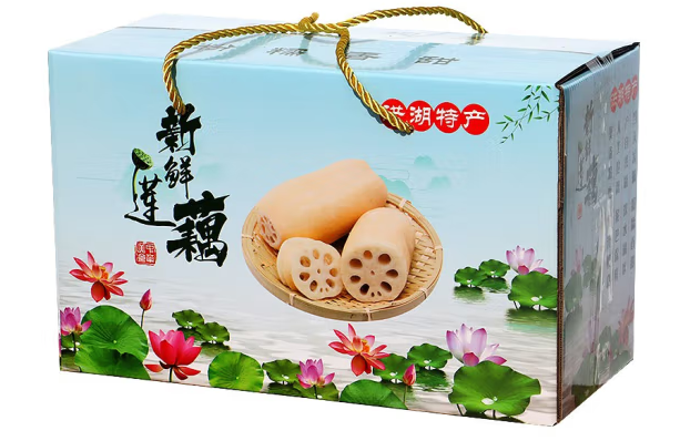特色食品蓮藕禮盒包裝設(shè)計(jì)這樣做(圖1) 特色食品蓮藕禮盒包裝設(shè)計(jì)這樣做(圖1)