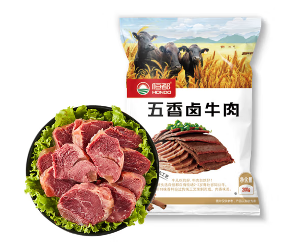 鹵牛肉包裝設(shè)計(jì)要素(圖1)