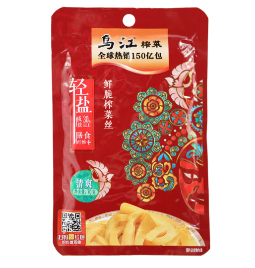 榨菜包裝如何設(shè)計(jì)好賣貨(圖1) 榨菜包裝如何設(shè)計(jì)好賣貨(圖1)