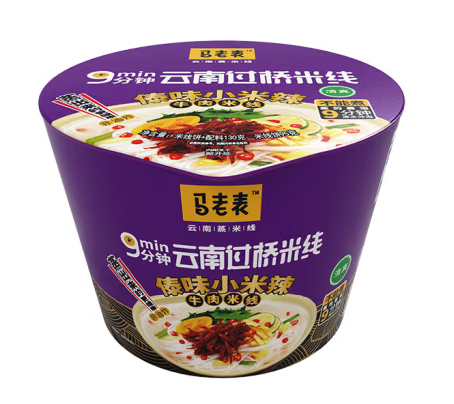 桶裝過(guò)橋米線包裝設(shè)計(jì)作品欣賞(圖1)