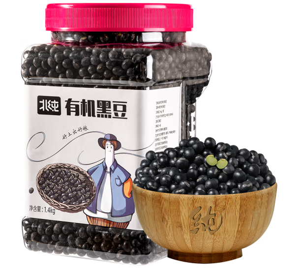 灌裝有機(jī)黑豆包裝如何設(shè)計(jì)(圖1) 灌裝有機(jī)黑豆包裝如何設(shè)計(jì)(圖1)