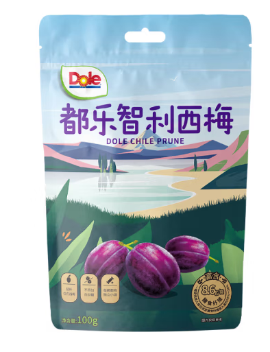 智利西梅果干的包裝袋設(shè)計(jì)原則有哪些(圖1)