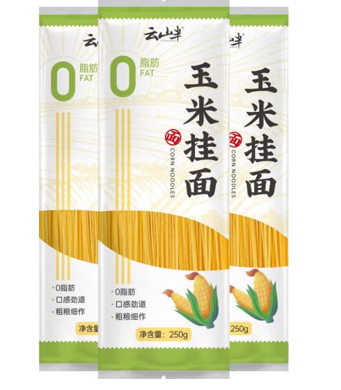 玉米掛面外包裝設(shè)計欣賞(圖1) 玉米掛面外包裝設(shè)計欣賞(圖1)