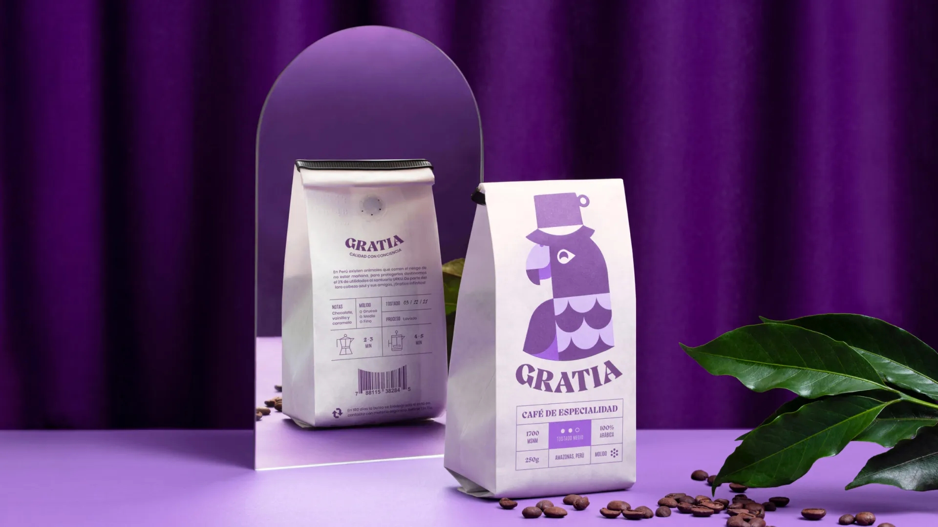 精美咖啡袋包裝設(shè)計欣賞(圖1)