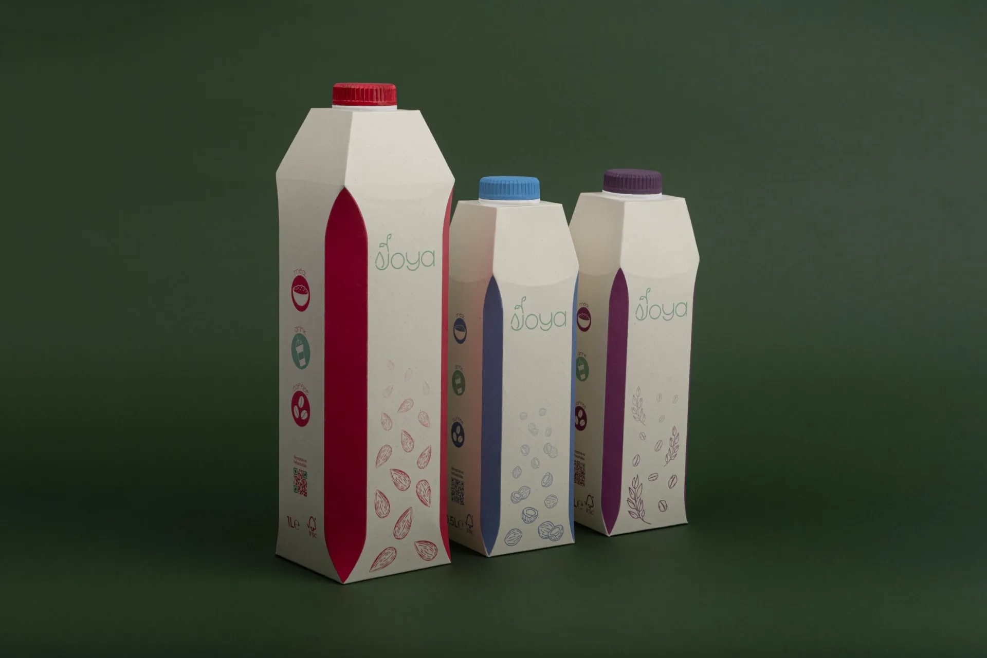 植物飲料包裝設計欣賞(圖1) 植物飲料包裝設計欣賞(圖1)