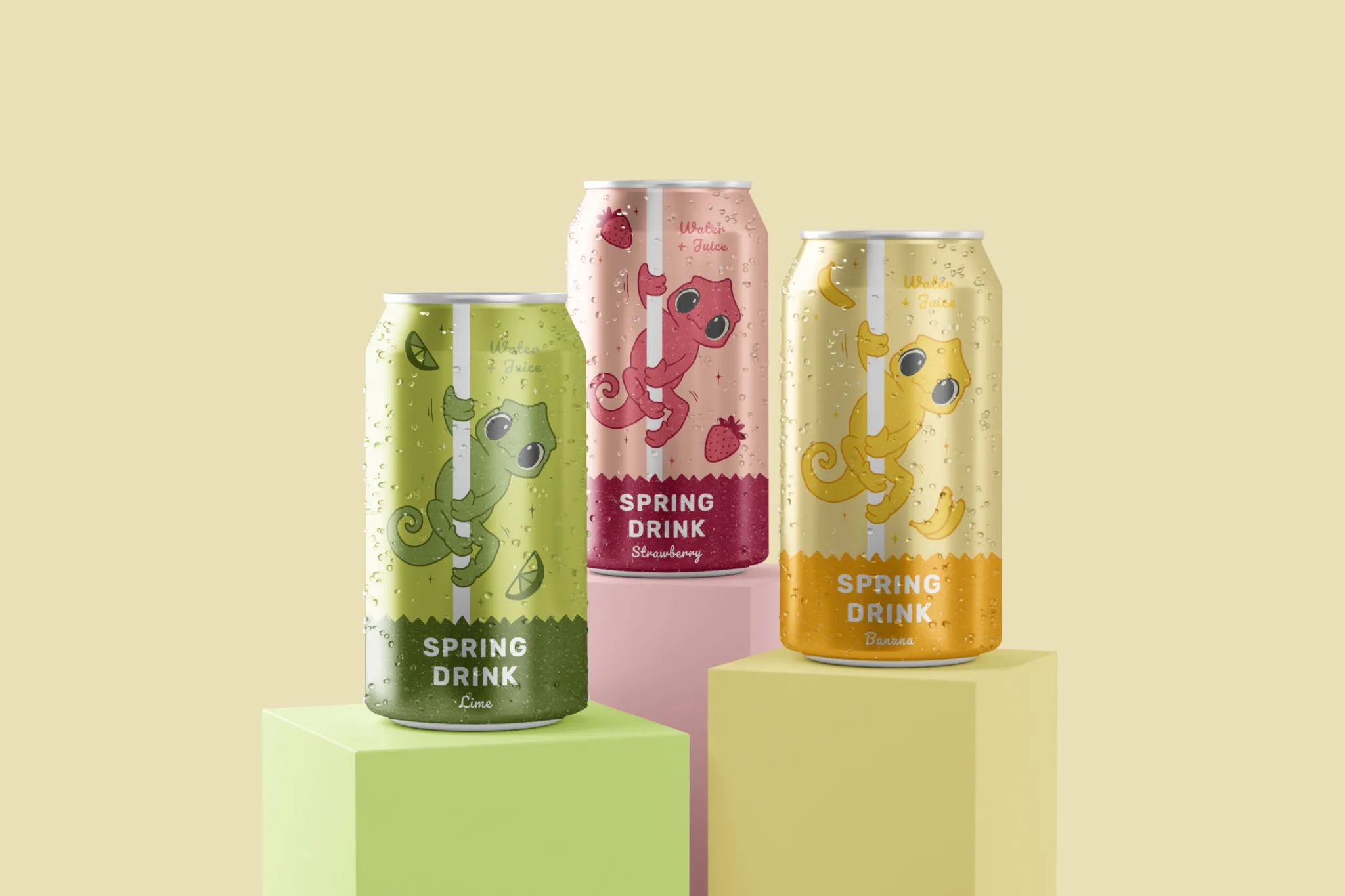 春季飲料氣泡果汁包裝設(shè)計(jì)欣賞(圖1) 春季飲料氣泡果汁包裝設(shè)計(jì)欣賞(圖1)