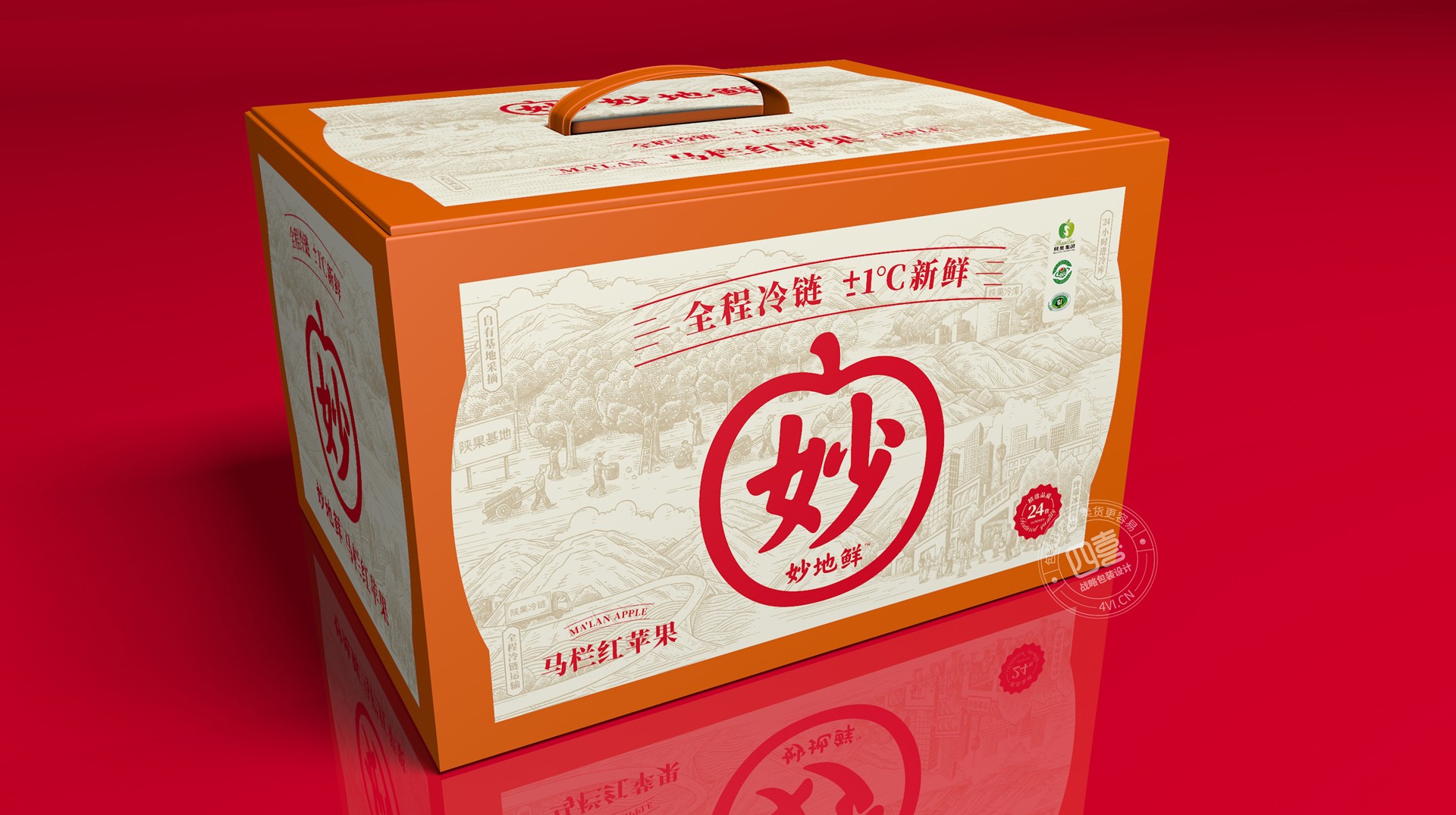 蘋果包裝設計怎么做體現(xiàn)差異化(圖1)