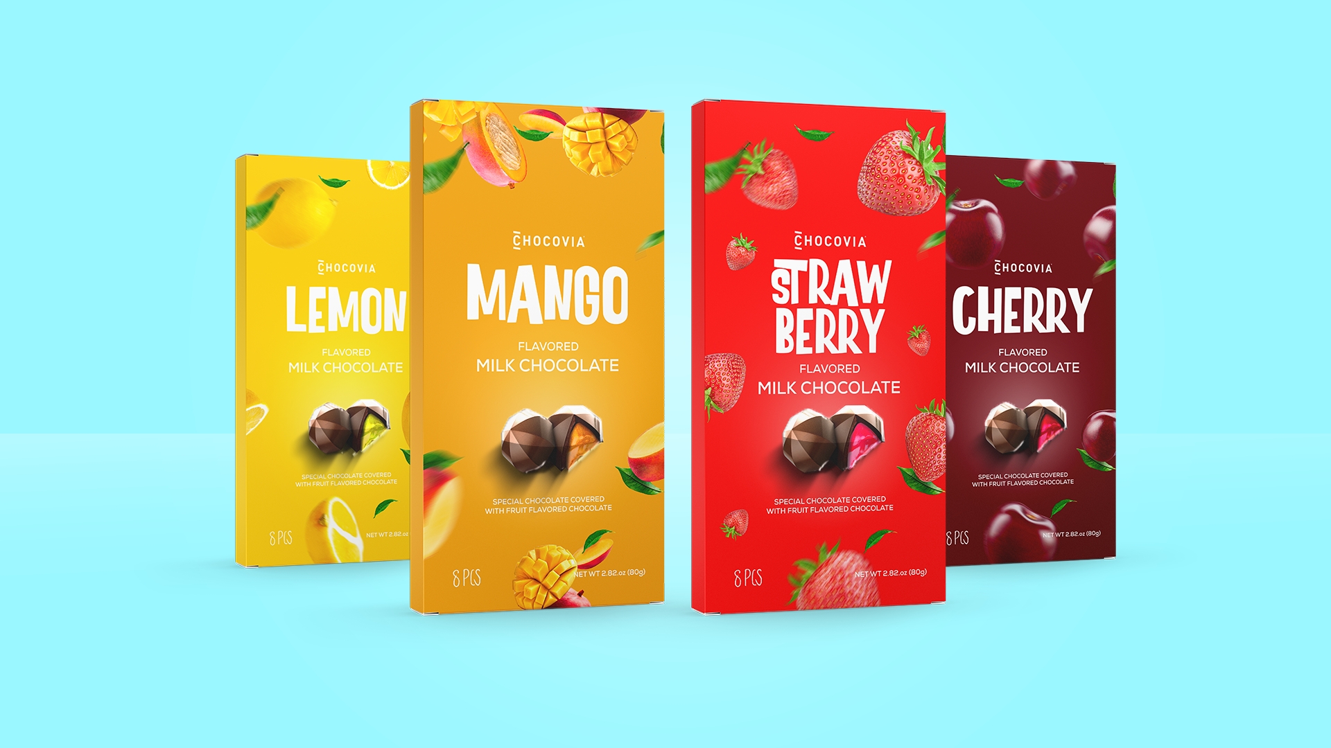 新穎的水果牛奶巧克力外包裝設(shè)計欣賞(圖1) 新穎的水果牛奶巧克力外包裝設(shè)計欣賞(圖1)