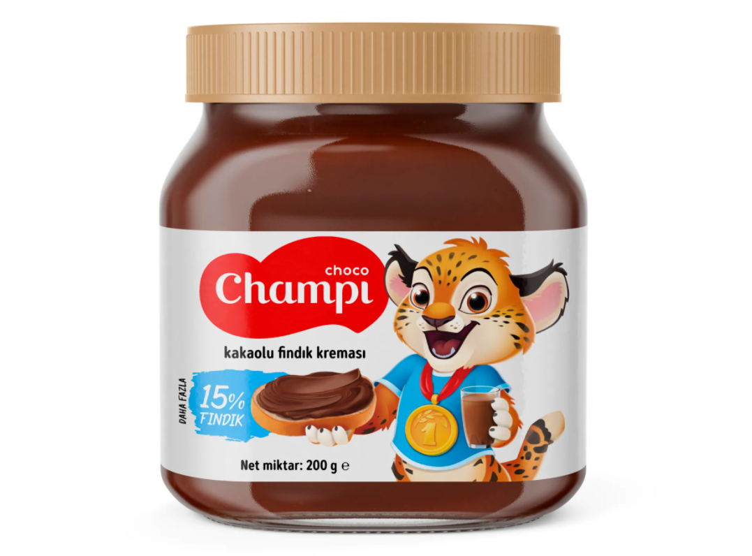 巧克力榛子醬包裝瓶如何設(shè)計(jì)(圖1)