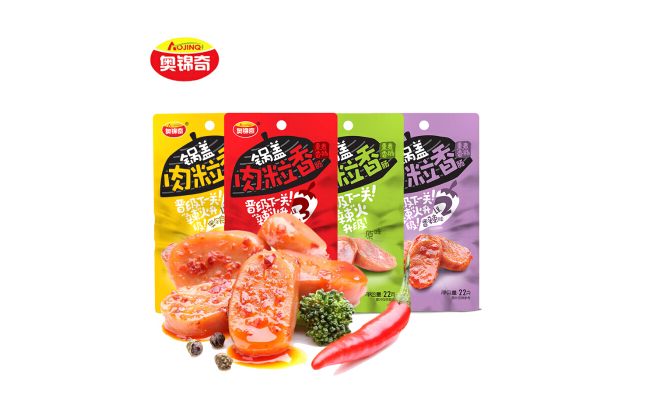 奧錦奇火腿腸 奧錦奇品牌logo與食品包裝設(shè)計(jì)欣賞(圖3)