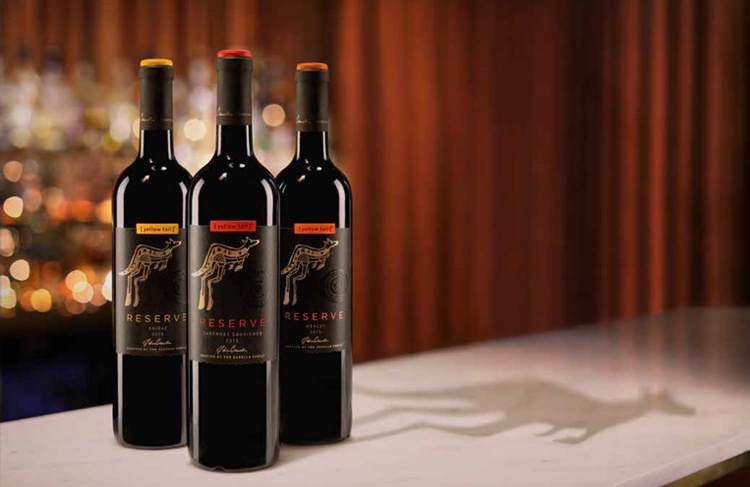 黃尾袋鼠葡萄酒 YellowTail黃尾袋鼠食品包裝設(shè)計欣賞(圖2)