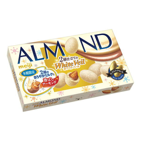 食品包裝設計欣賞杏仁巧克力白面紗明治包裝設計欣賞(圖1)